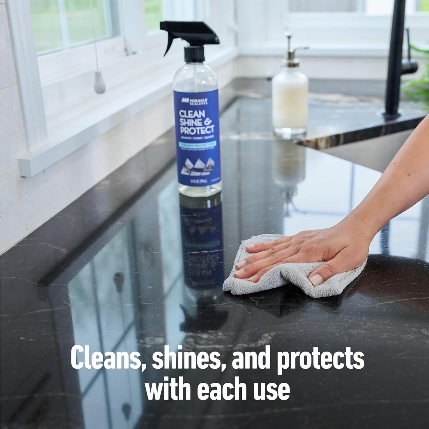 Miracle Sealants Clean, Shine & Protect Spray, 24 oz- 392433