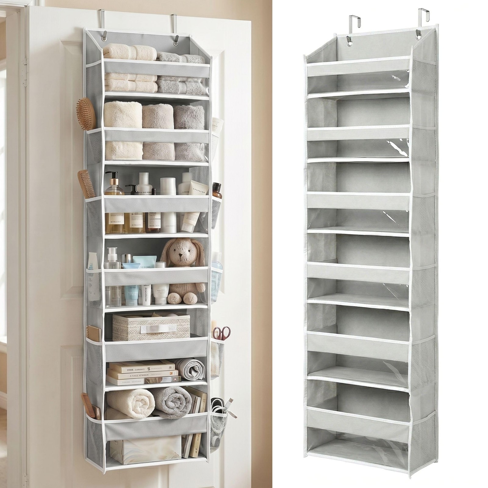HOMELUX THEORY UPGRADED 6 Tiers Over The Door Organizer Hanging – 100D EXTRA THI