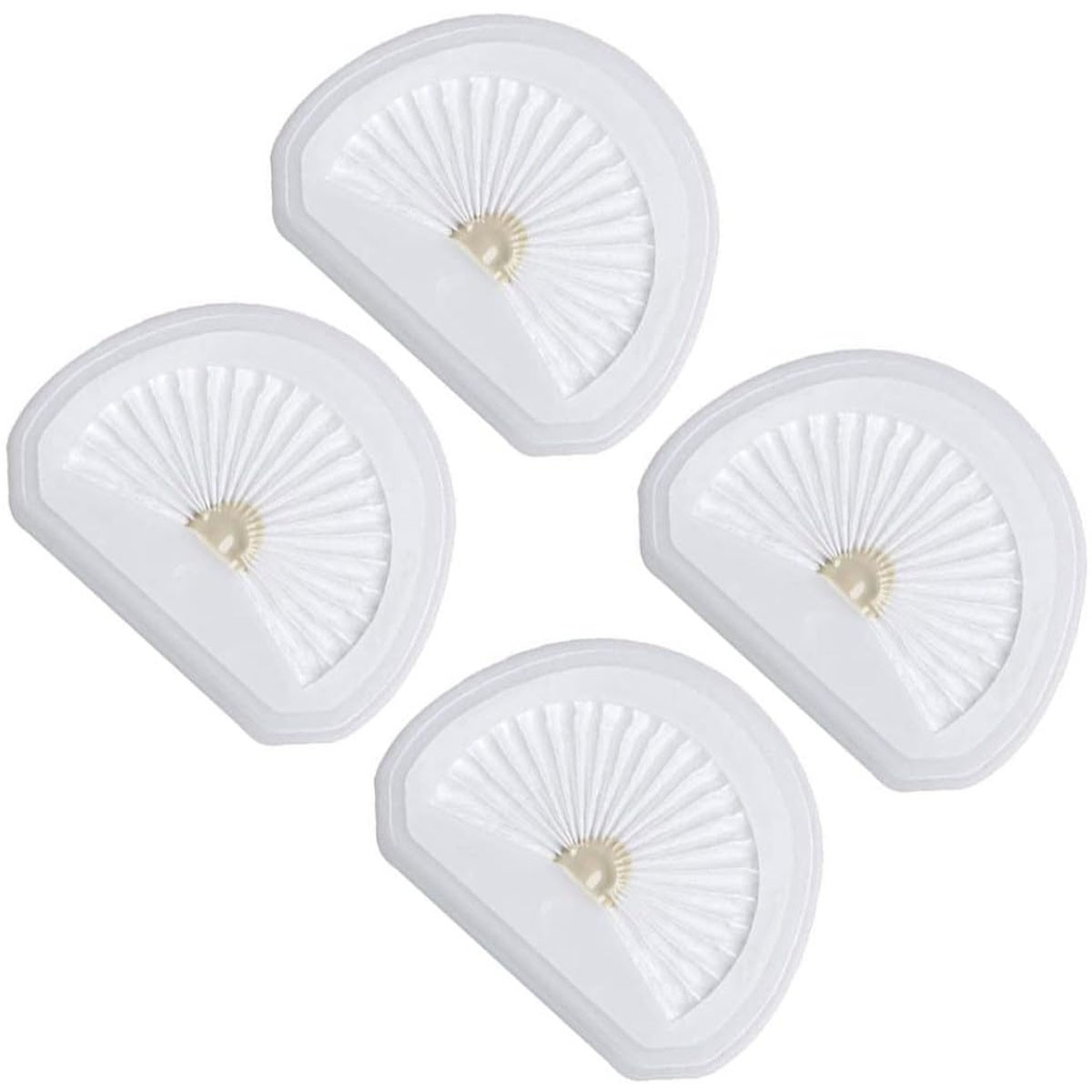 4PCS Filter VLPF10 for Black + Decker HLVA Series Dustbuster Hand Vacuum