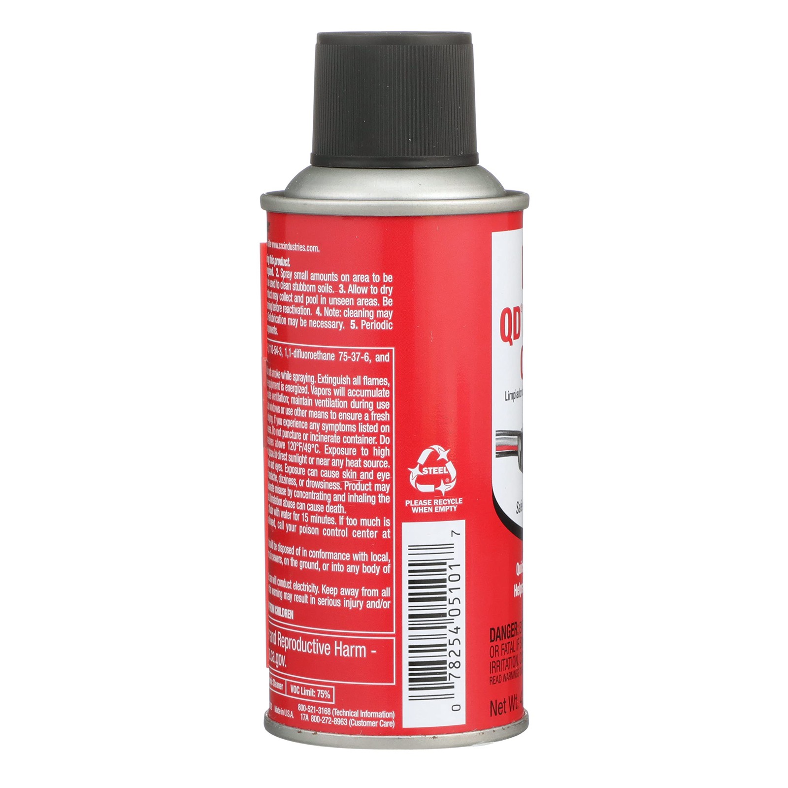 CRC QD Electronic Cleaner 05101 4.5 Ounce (Pack of 1), Clear Colorless Liquid