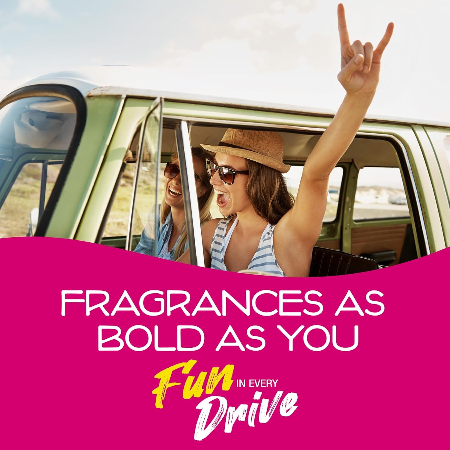 California Scents Air Freshener 4-Pack Car Air Freshener (Coronado Cherry)