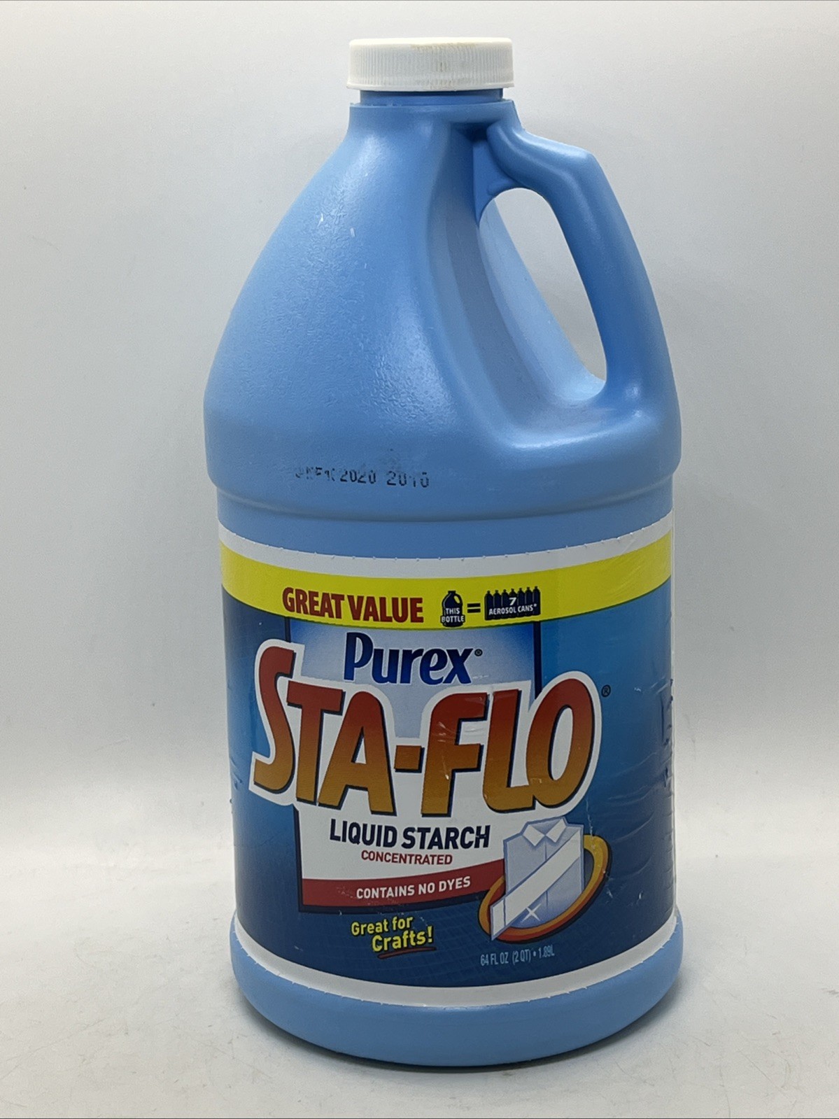 Purex Sta Flo Liquid Starch Concentrated 64 Oz Crafts Discontinued NEW