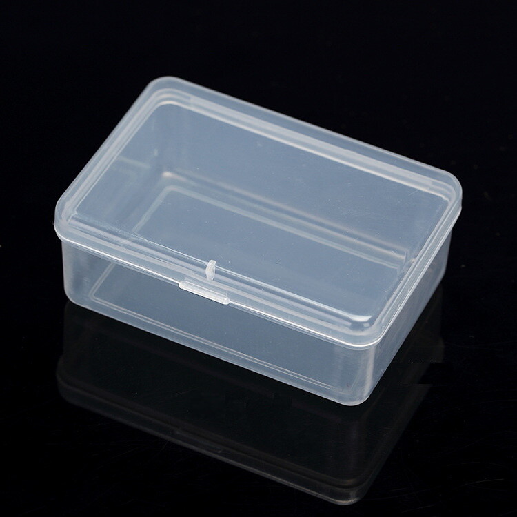 4PCS Small Plastic Storage Container Boxes Box DIY Coins Screws Jewelry Travel