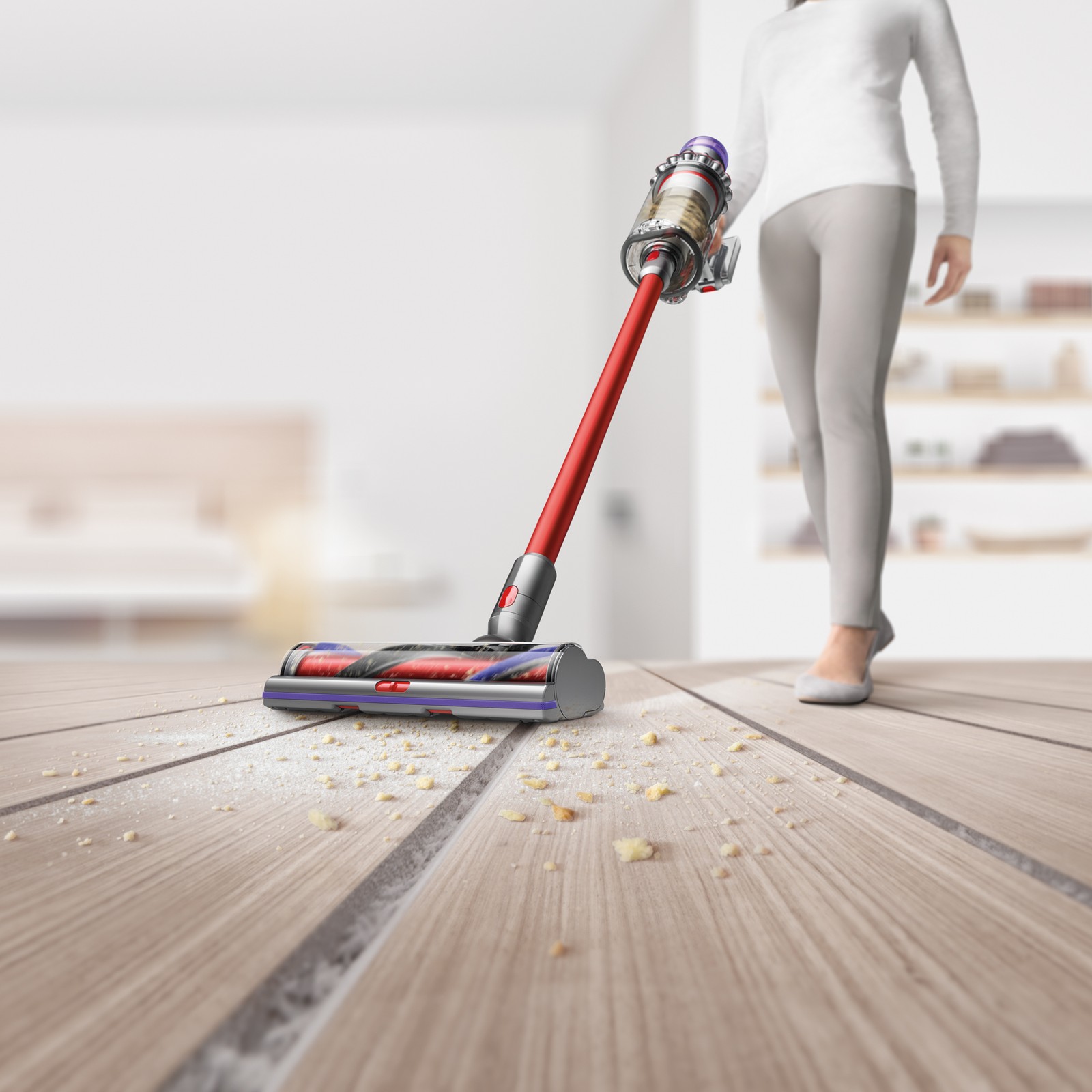V11 Outsize Cordless Vacuum Cleaner | Red | Refurbished