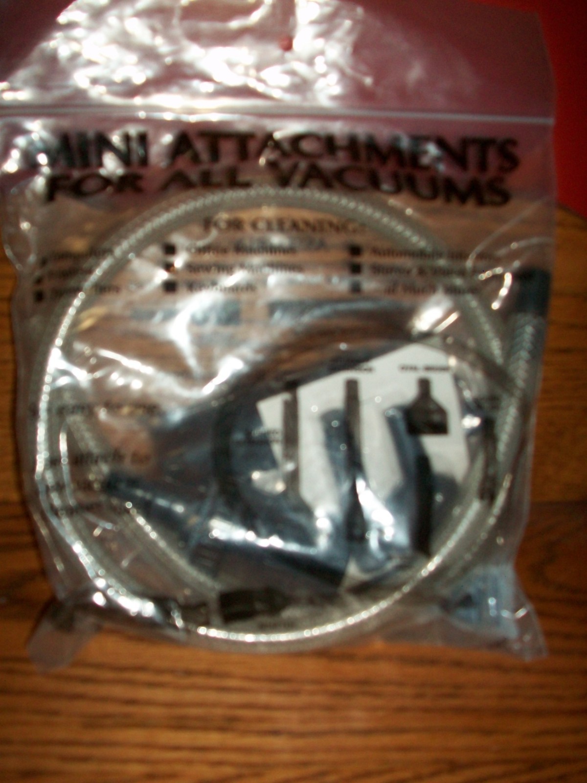 Mini Attachments For All Vacuums – Universal Set for All Vacuum Cleaners -Sealed