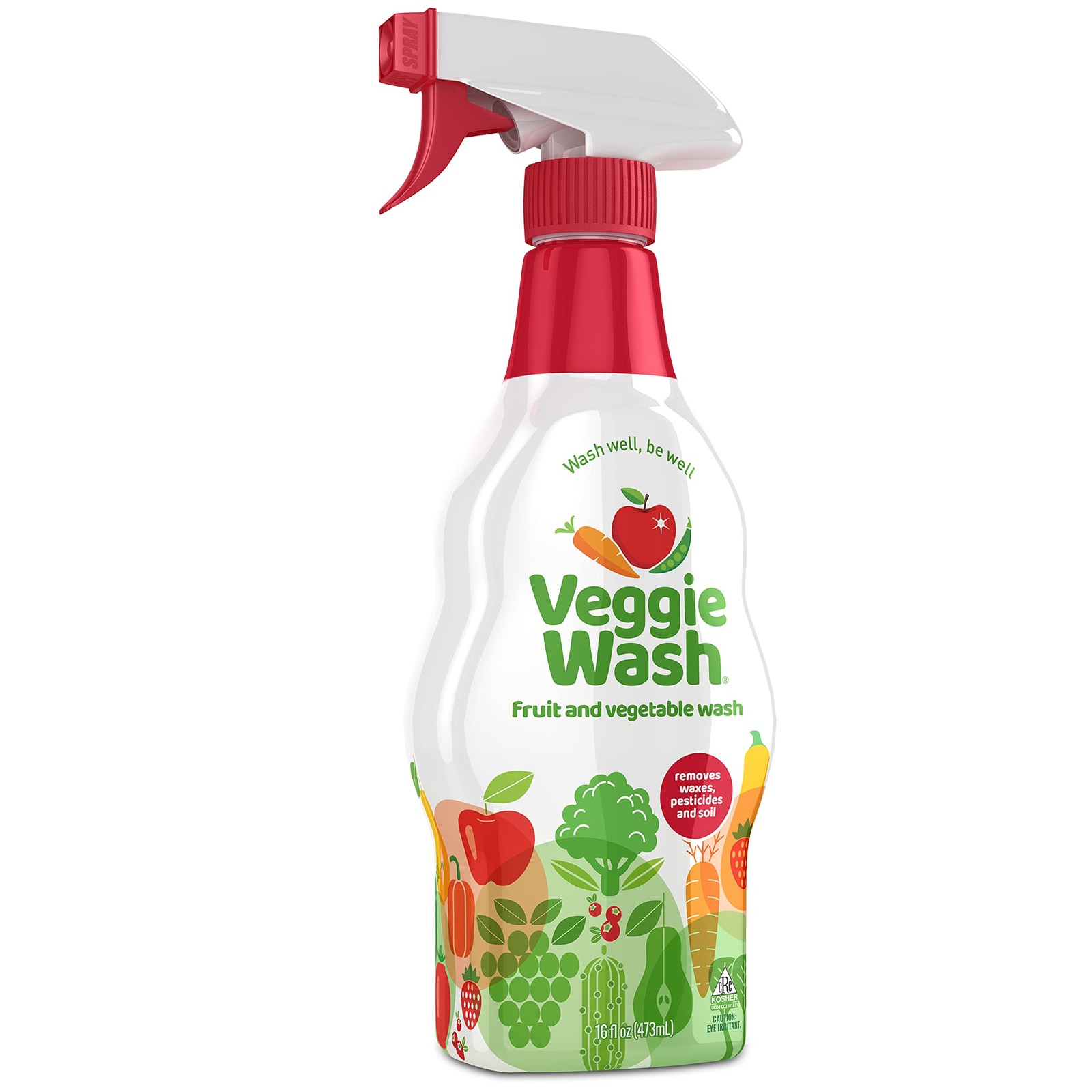 Veggie Wash 16 Fl Oz Produce Cleaner For Fruits And Vegetables Removes Wax Ch…