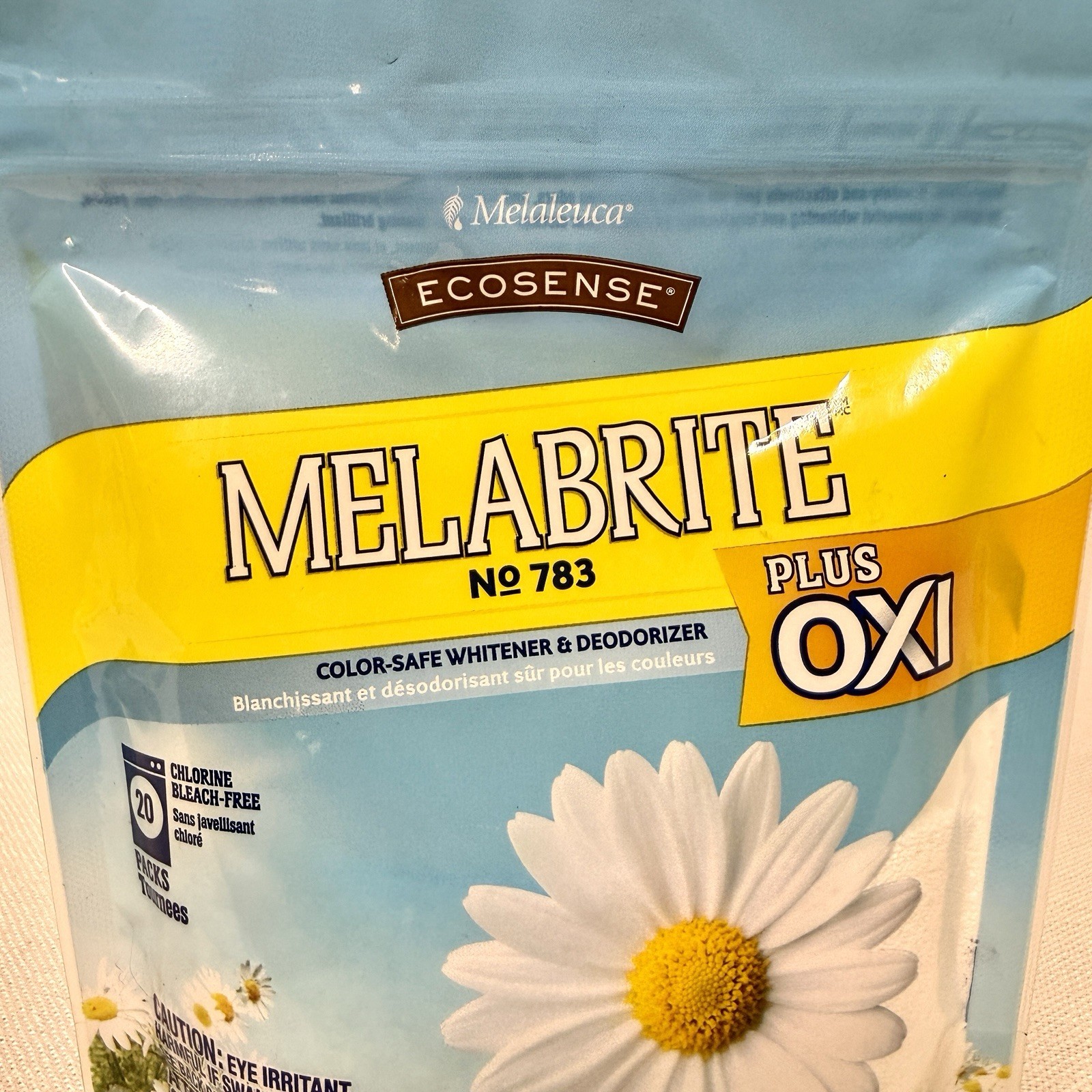 Ecosense Melabrite No.783 Laundry Whitener & Deodorizer Color Safe Oxi 20 Loads