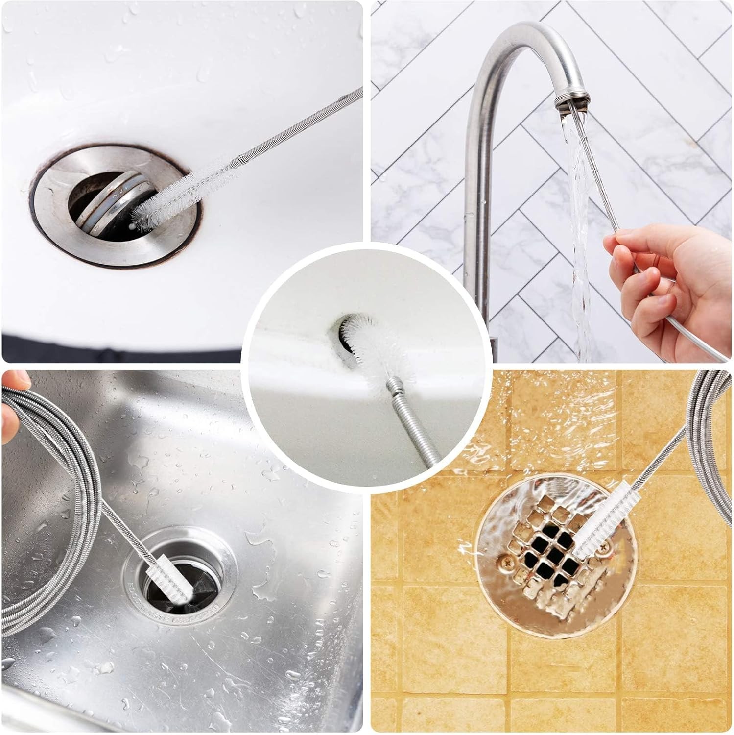 Nylon Straw Cleaner Cleaning Small Brush For Drinking Pipe Tube Baby Milk Bottle