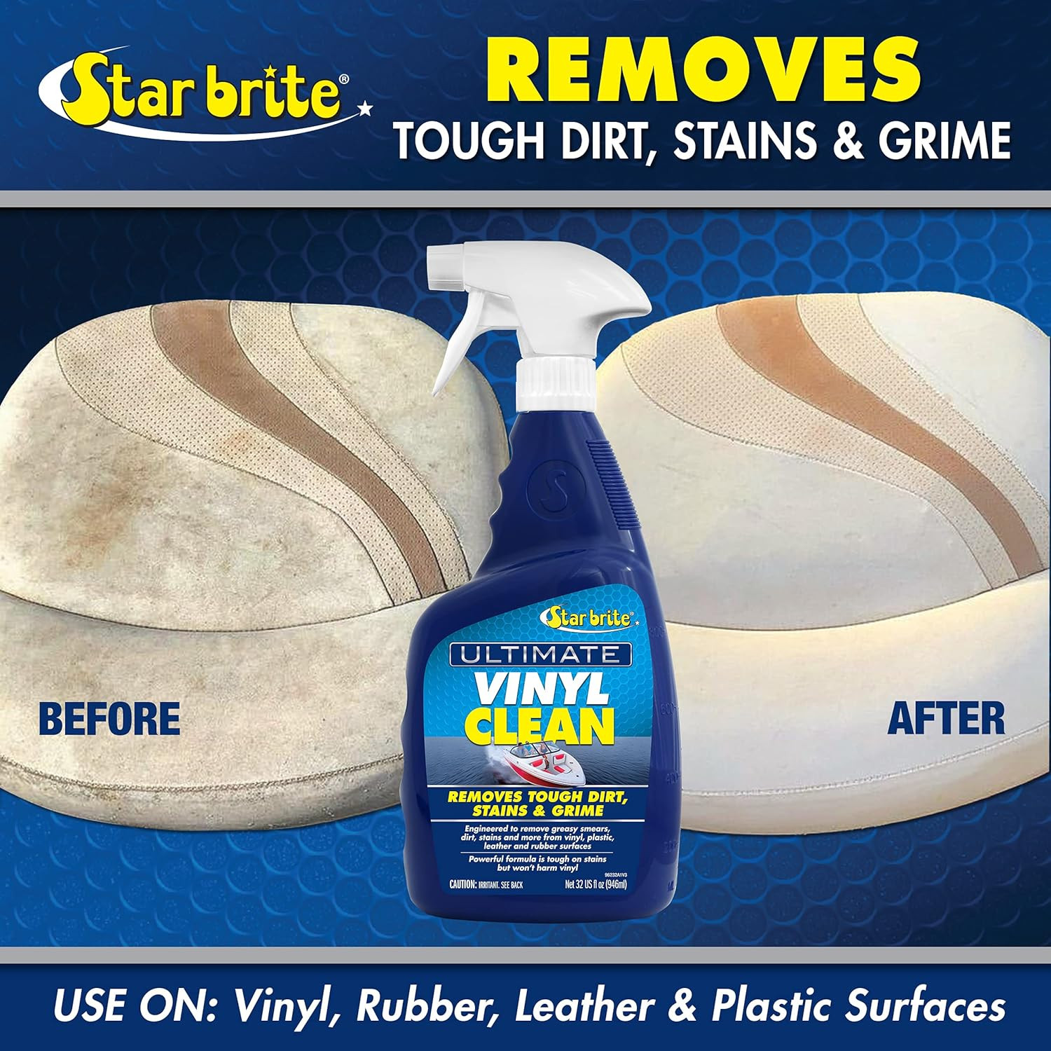 Ultimate Vinyl Clean Spray – Multi-Surface Cleaner for Auto, RV, Home & Boat Uph