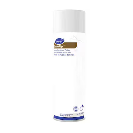Diversey 95765571 Furniture Polish, 10.3 Oz., Lemon, Pk12