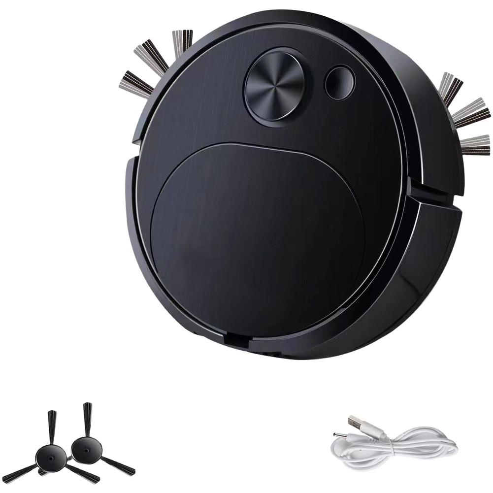 18cm Diameter For MINI Robot Vacuum 3 in 1 Sweep Mop USB For Small Homes