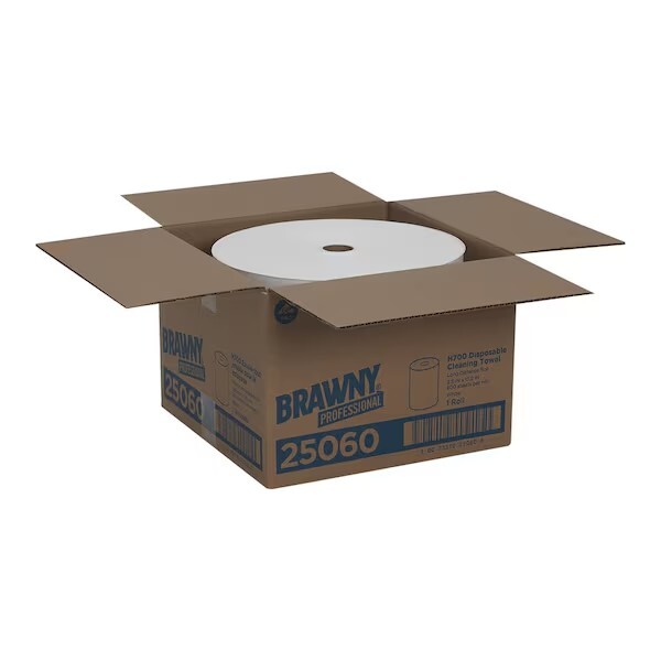 Georgia-Pacific Brawny Pro Disposable Shop Towels Perforated 800/Roll H700 25060