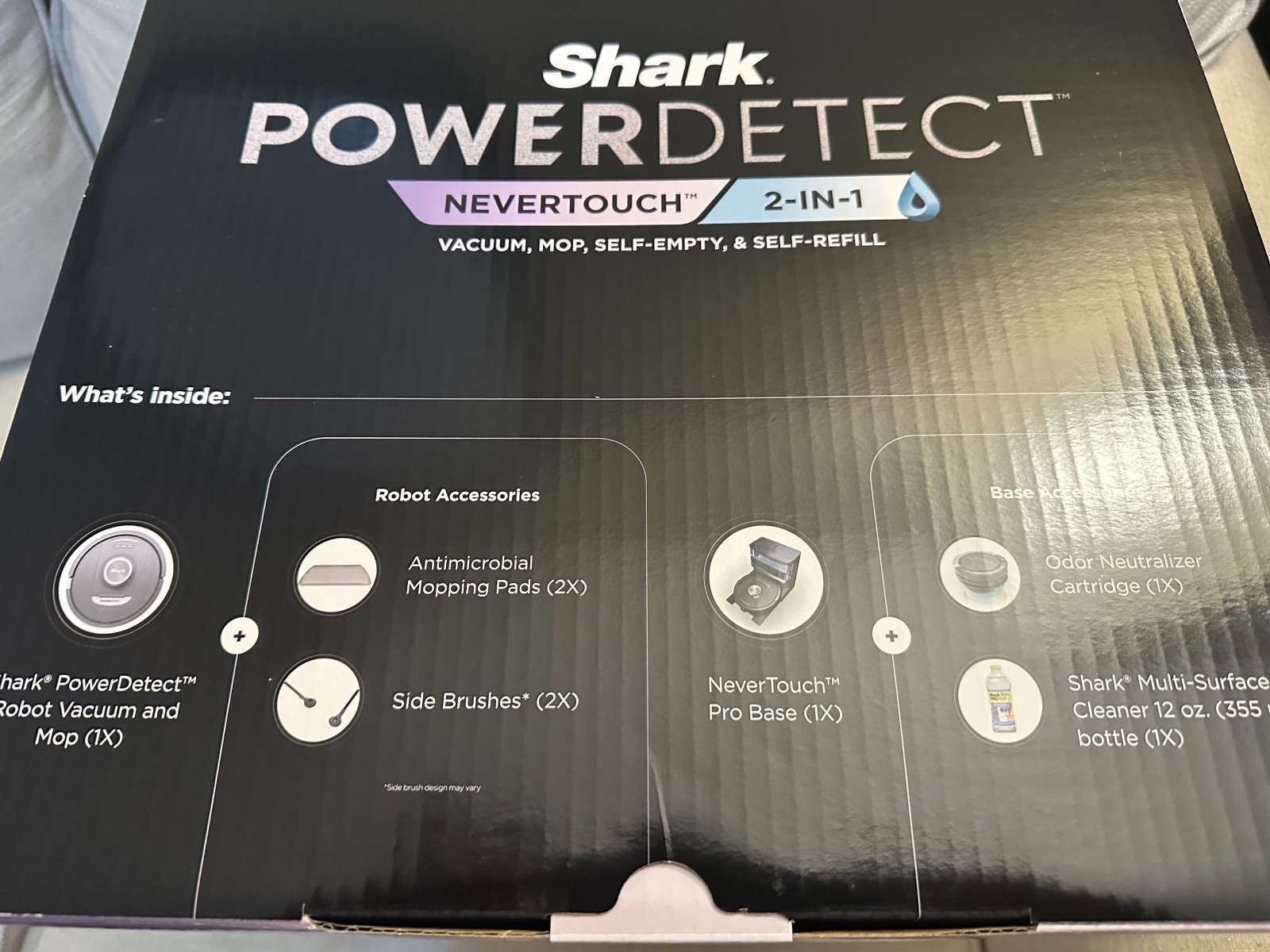 Shark RV2820YE Robot Vacuum & Mop Self-Empty/Self-Refill Auto PowerDetect