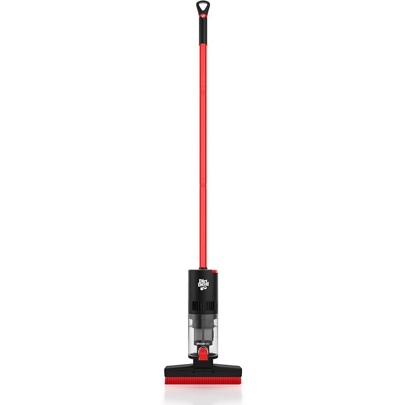 Cordless Broom Vacuum Cleaner Lightweight Easy Empty Dirt Cup Portable New