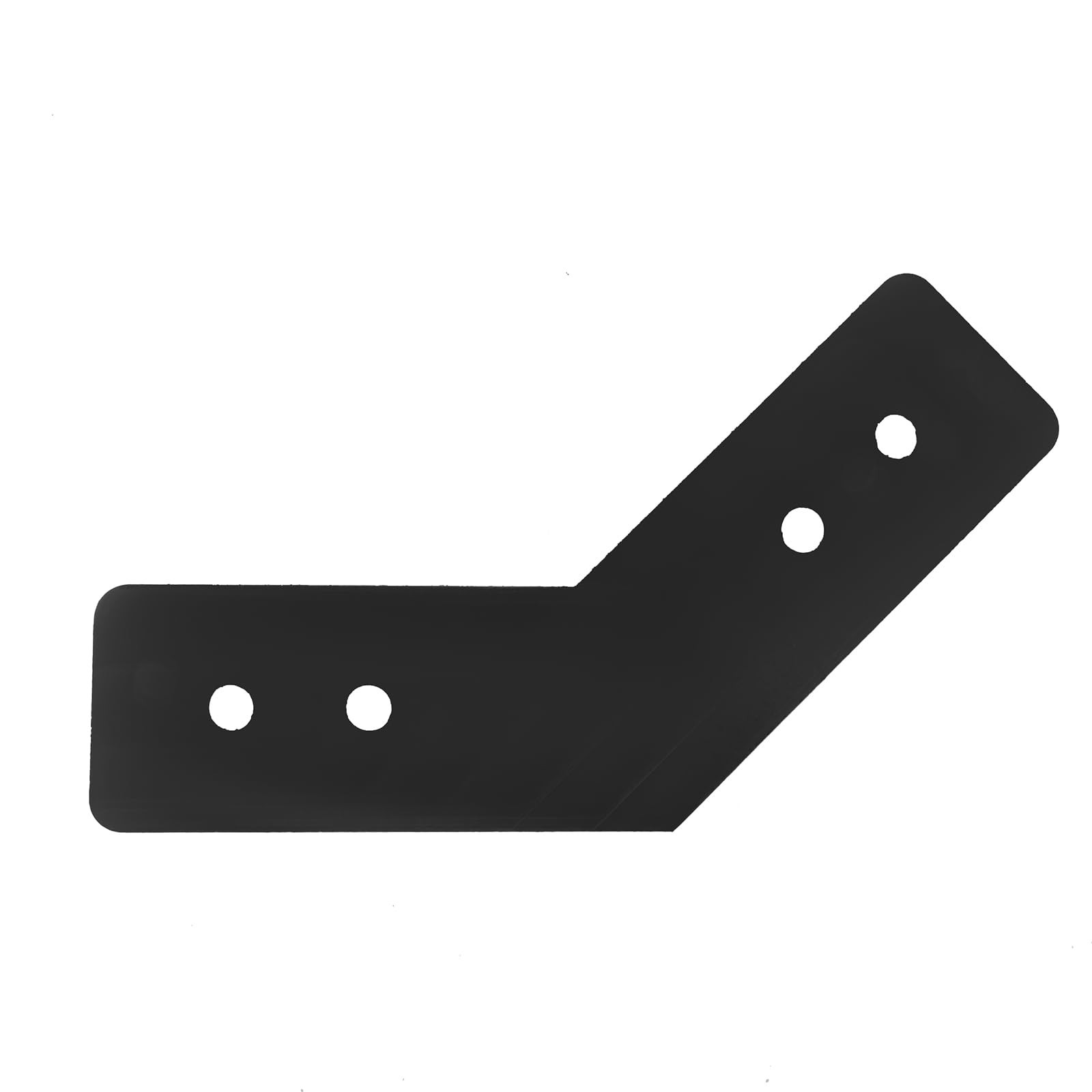 4 PCS 135 Degree 3mm Carbon Steel Angle Bracket 3.35×3.35×1.42 Inch Plate