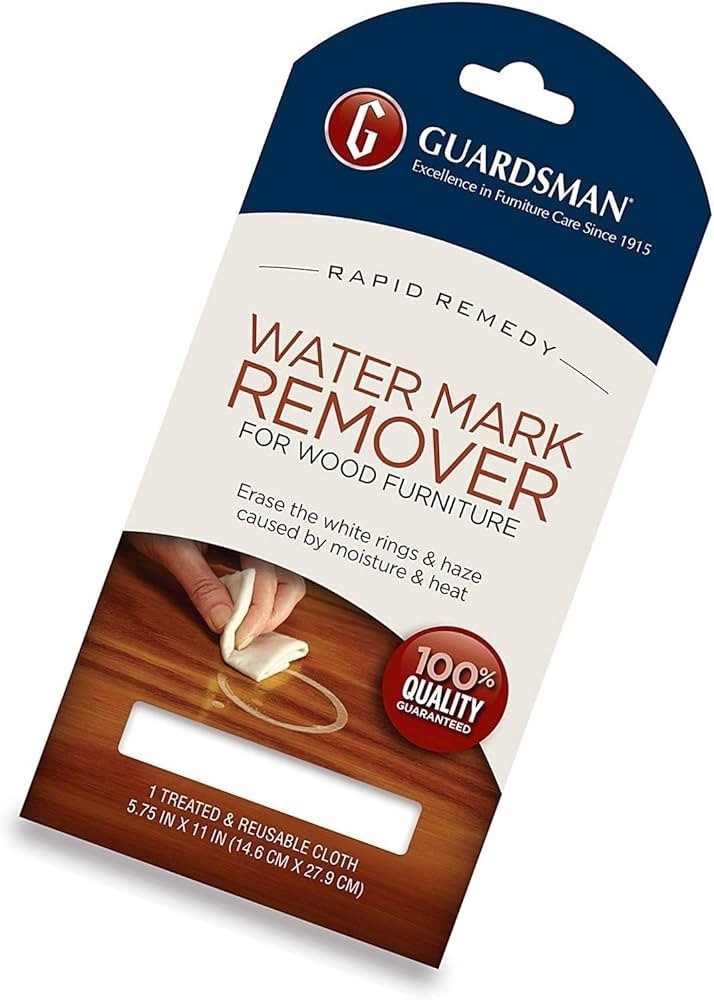Guardsman Water Mark Remover Cloth – Erase White Rings & Moisture Haze – New
