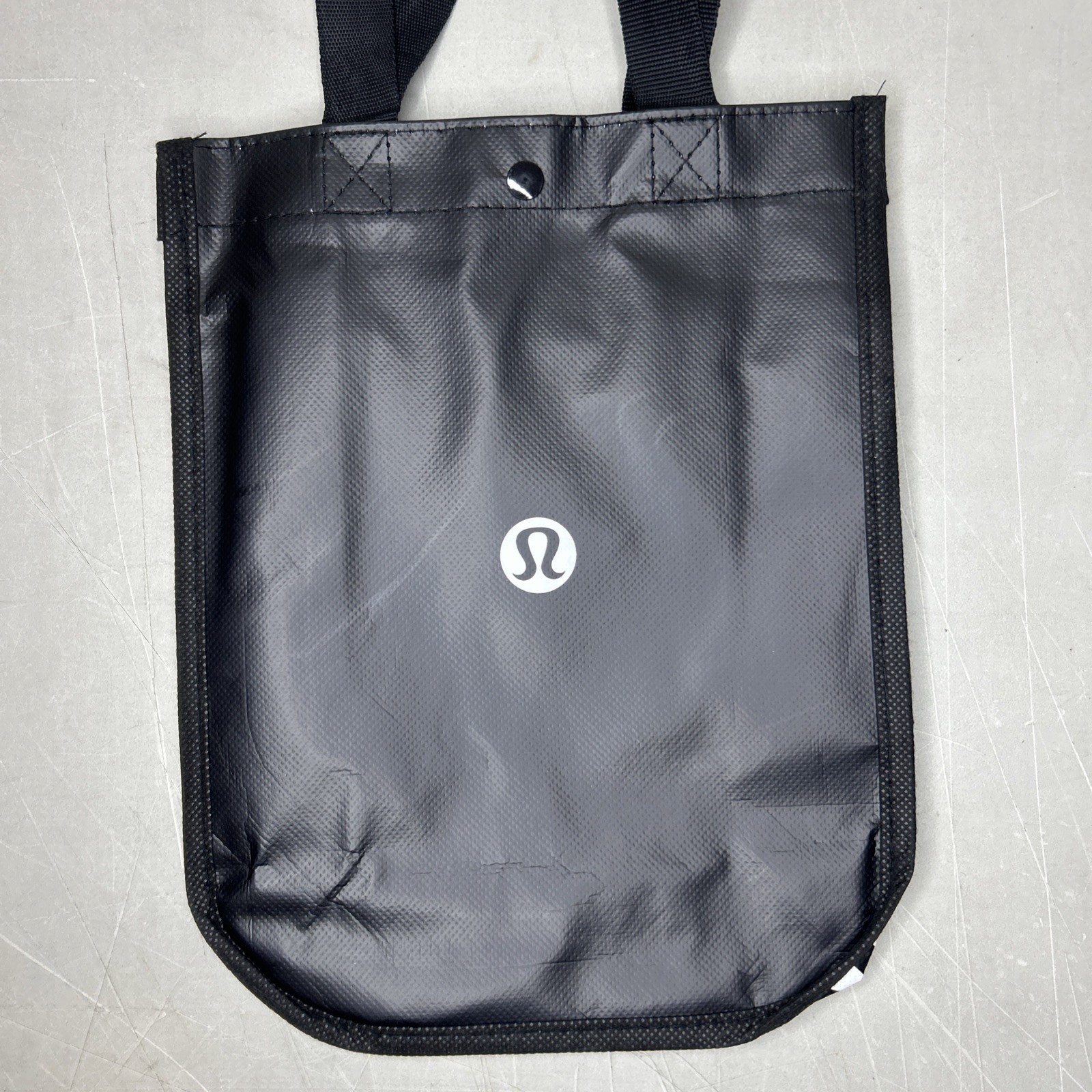 Lululemon Reusable Shopping Tote Bag Lot Of 3 BRAND NEW 11x9x4 Red/White/Black