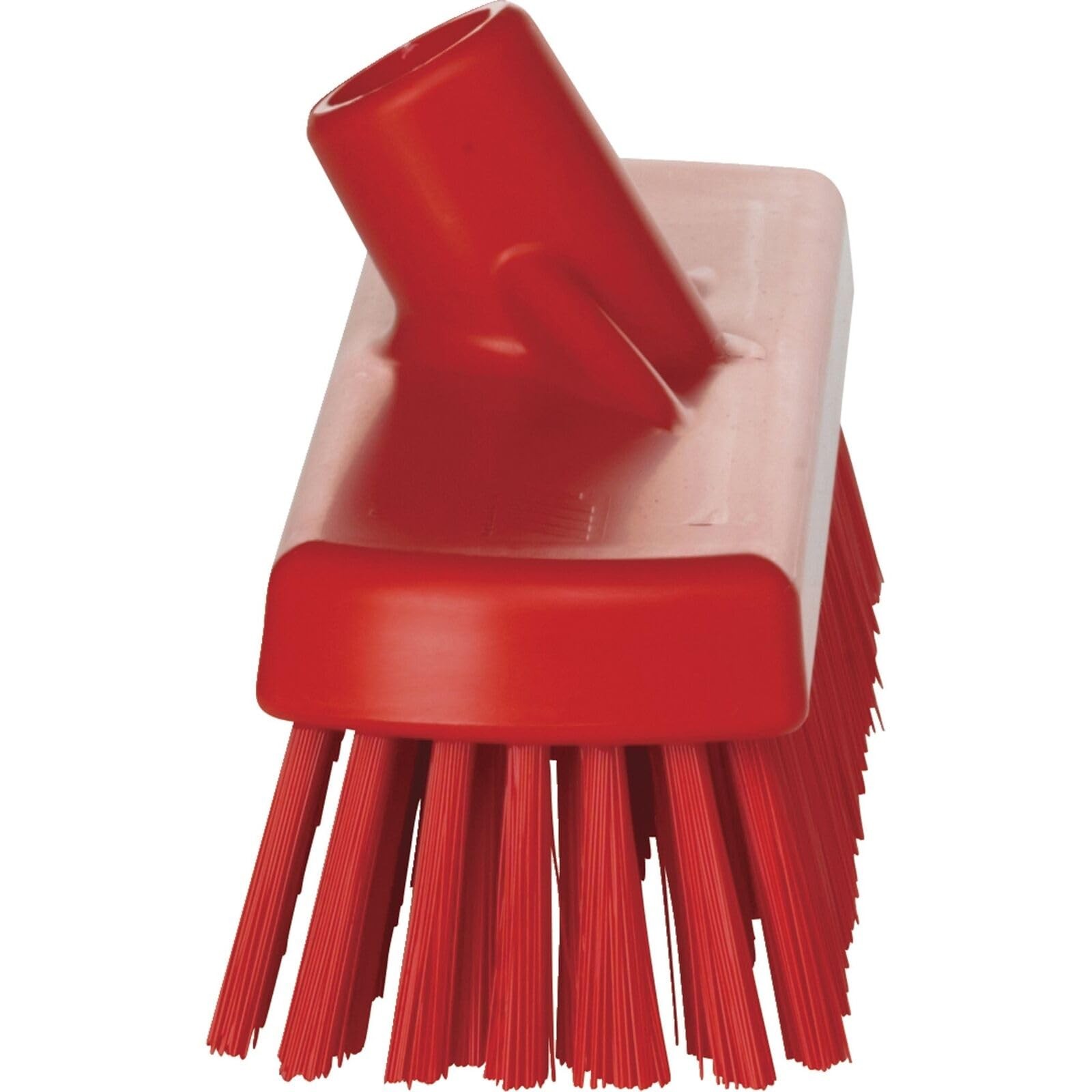 70604 Brush Wall Floor Scrub Stiff 12 Inch PP/PBT Red Cleaning Tool