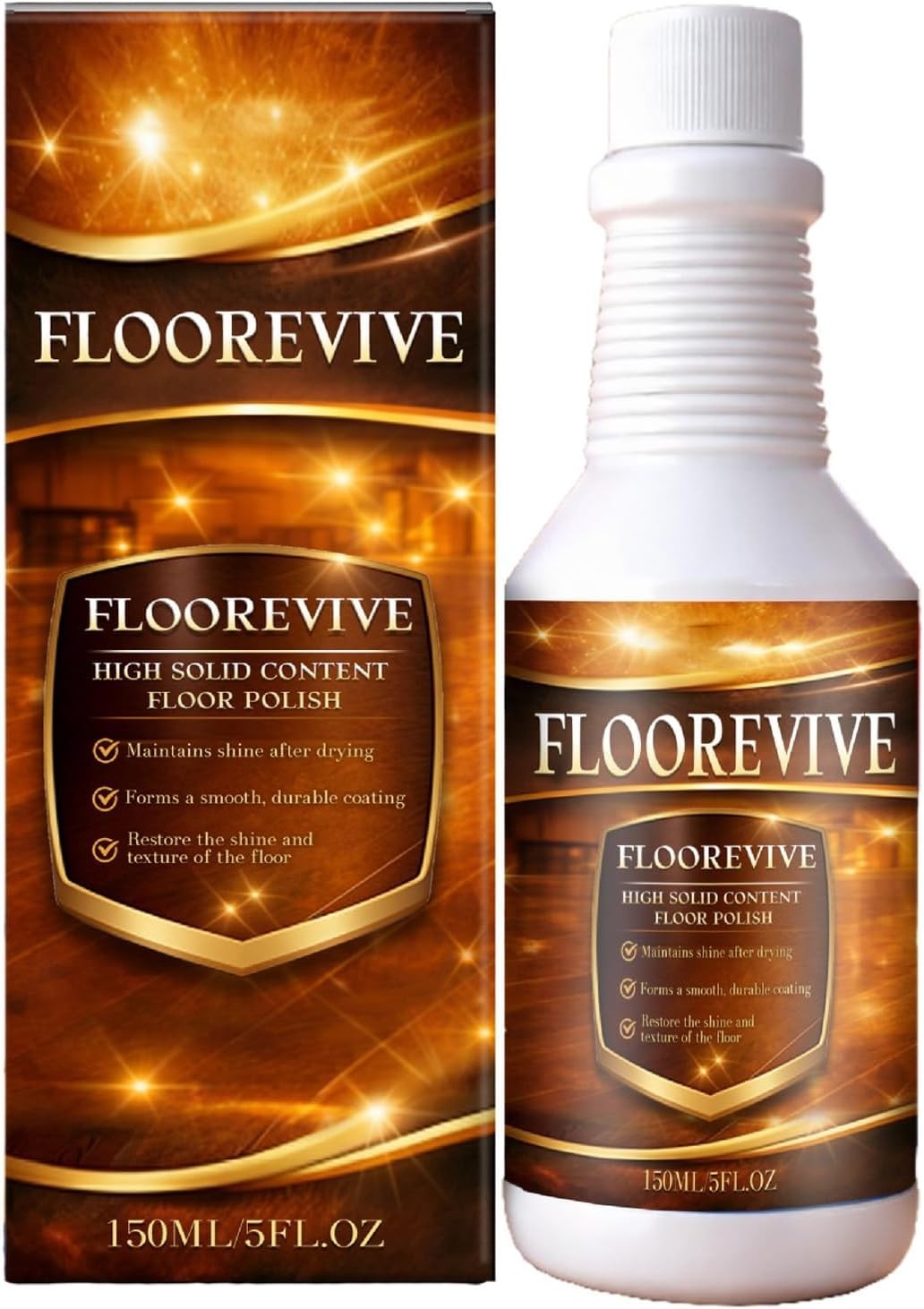 Floorevive Floor Restorer Polish Restore Floor Shine&Surface Protection,150ml