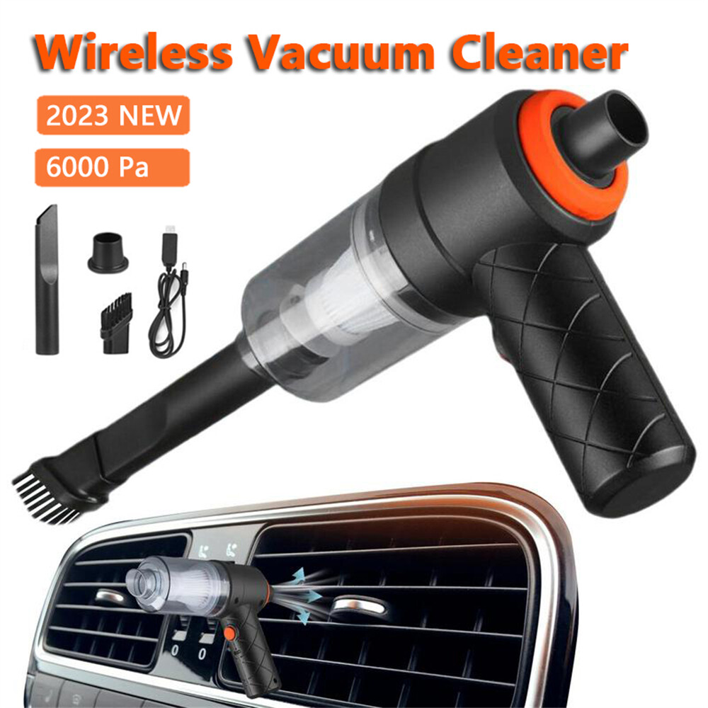 6000W Mini Vacuum Cordless Handheld Car Vacuum Cleaner Dust Buster Air Blower US
