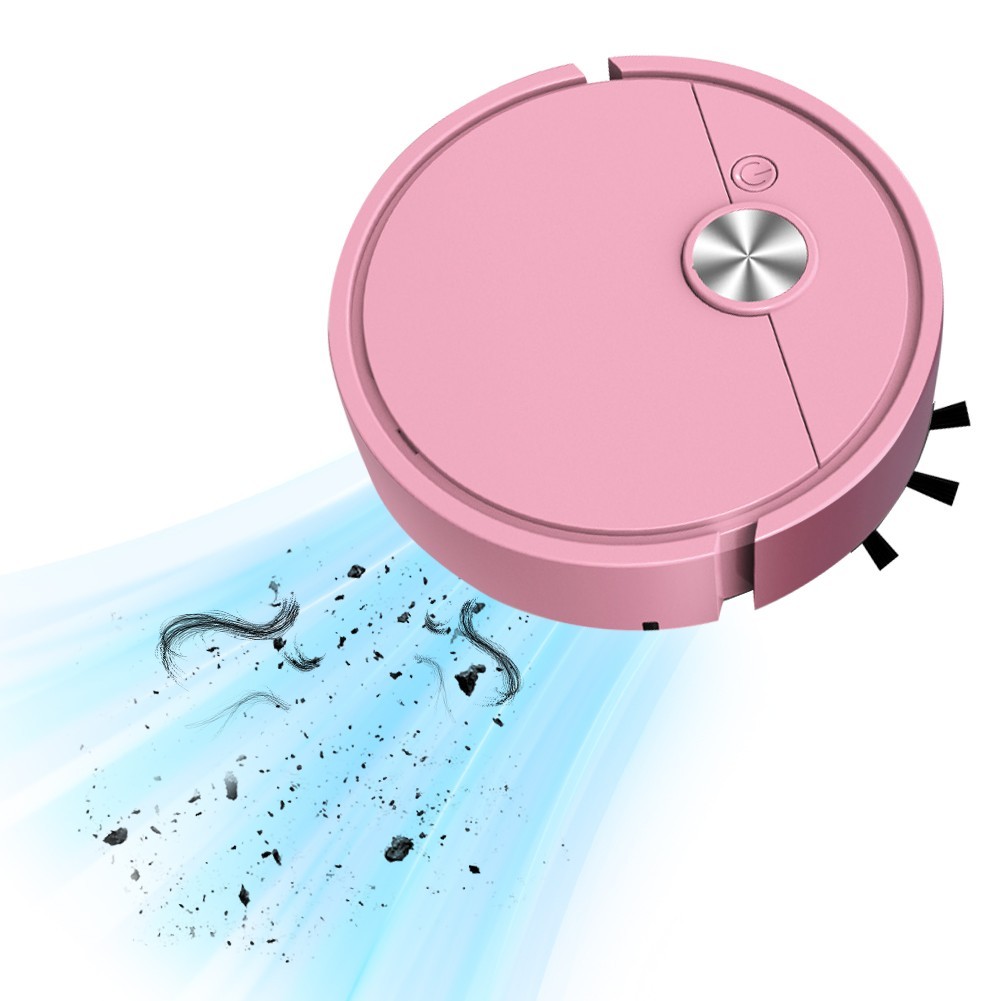 3 in 1 Robot Vacuum Rechargeable Sweeper Strong Suction Floor Cleaner USA New…