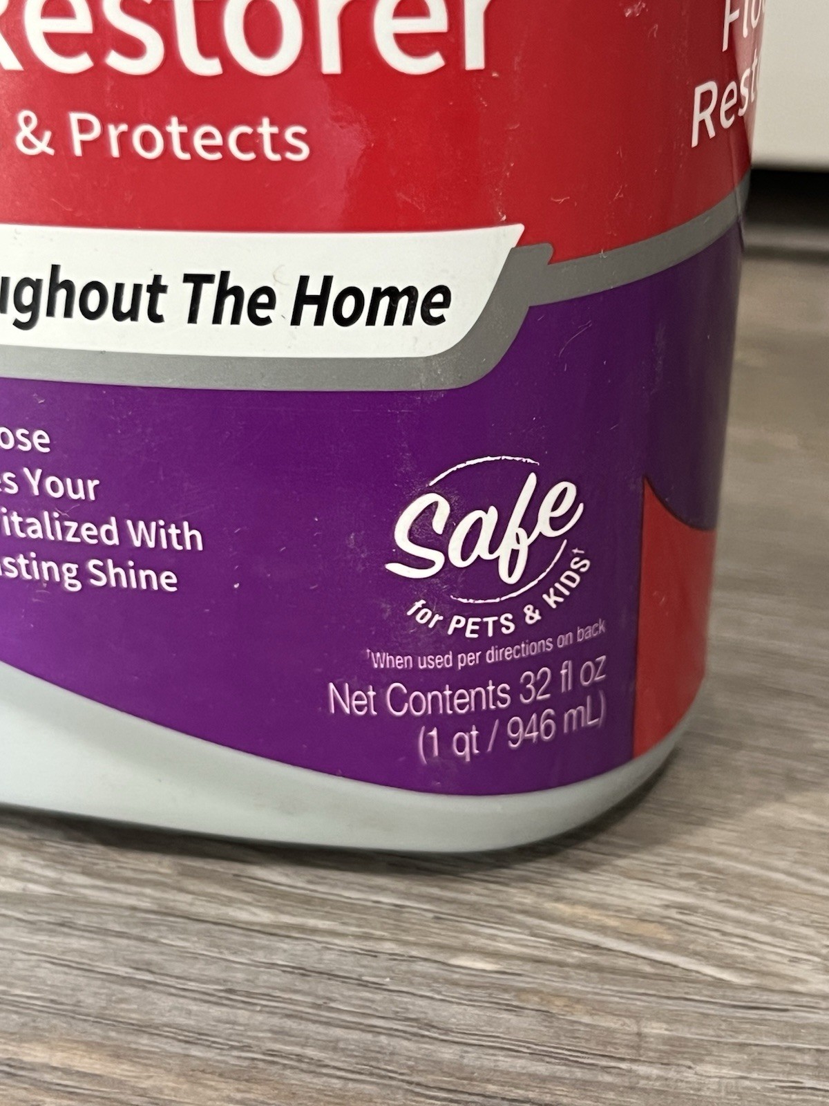Rejuvenate All Floors Restorer and Polish Fills in 32 Fl Oz (Pack of 1)