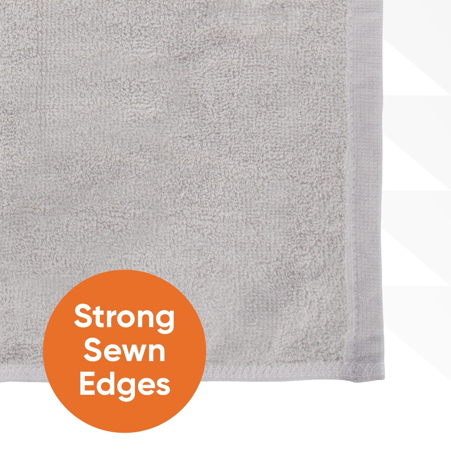 Superio 100% Cotton Terry Cloth 16″ Cleaning Rags, Facial Washcloths, 12 pack