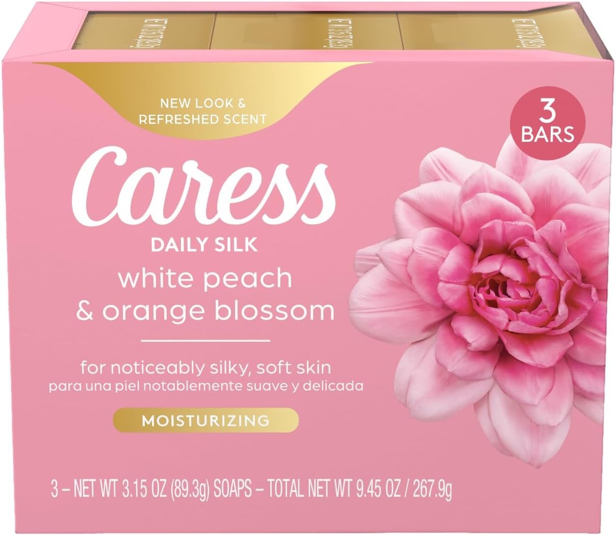 Beauty Bar Soap For Noticeably Silky Soft Skin Daily Silk Extract and Floral Oil
