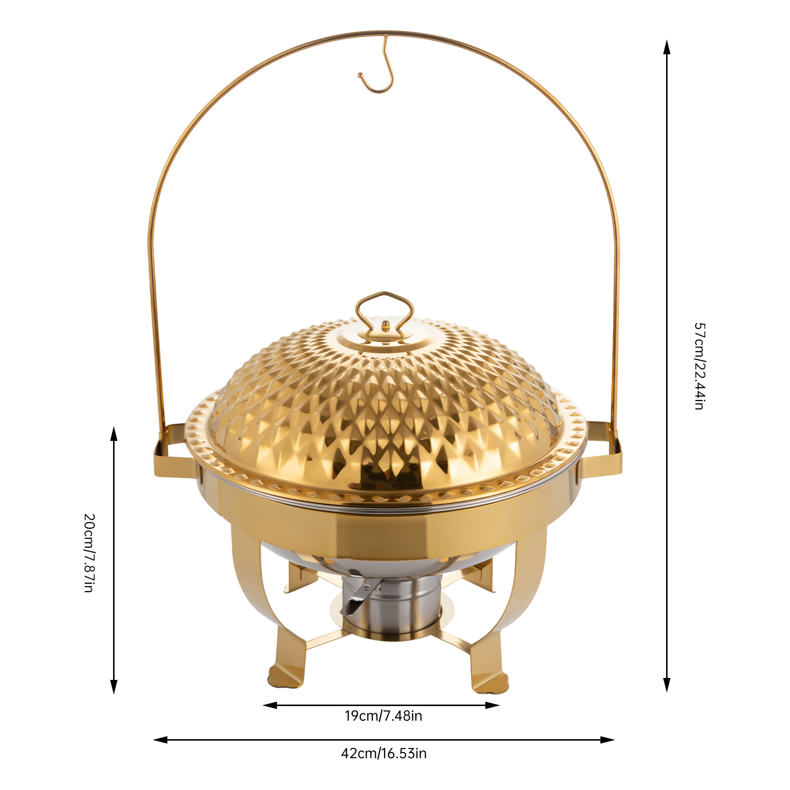 Stove, Hanging Lid Dining Stove, Diamond Hanging Lid Stove