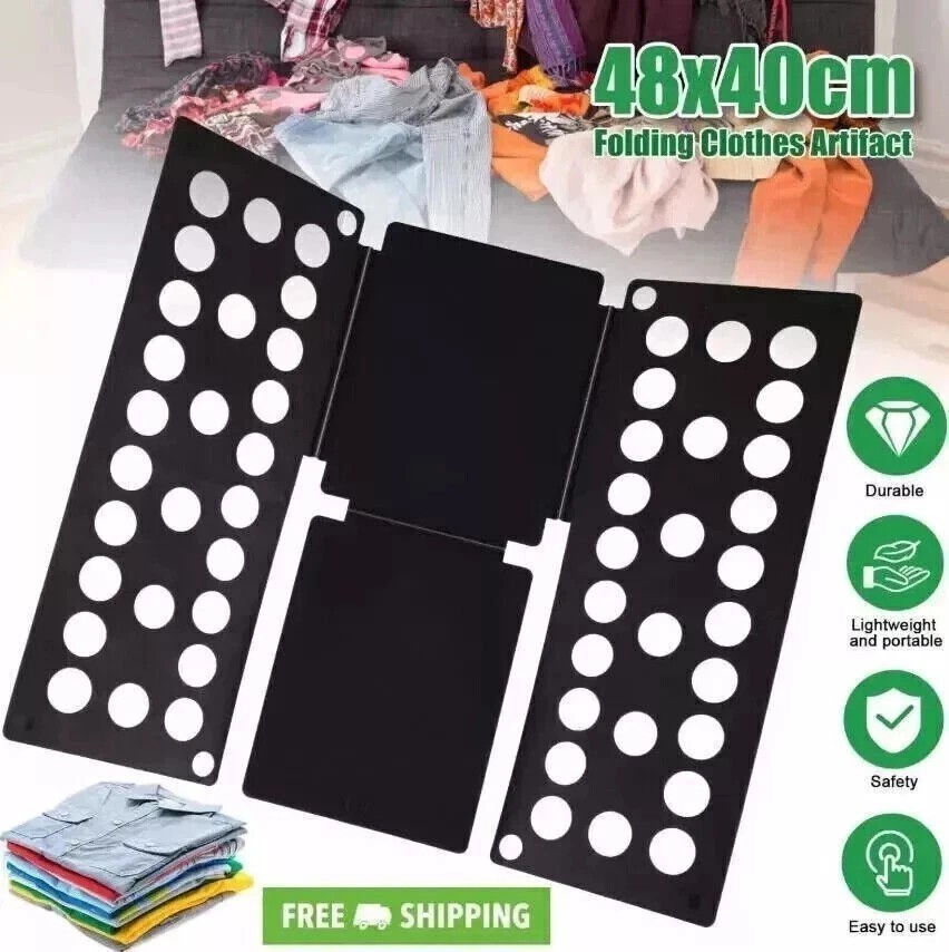 Adjustable T Shirt Clothes Fast Folder Folding Board Laundry Organizer for Child