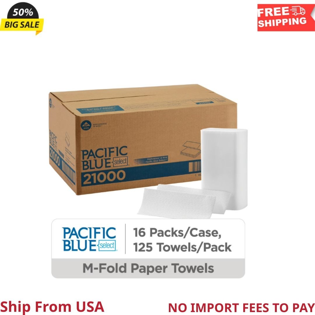 Pacific Blue Select® Multifold Premium 2-Ply C-Fold Paper Towels by GP PRO New