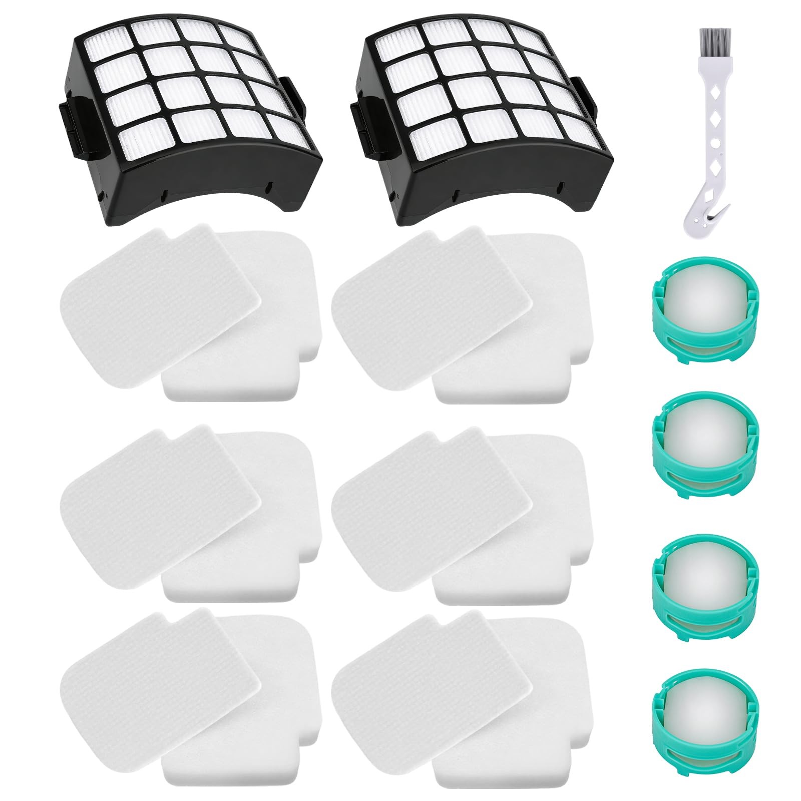 13 Pcs AZ3002 Replacement Part Filter Compatible with Shark Upright Vacuum AZ…