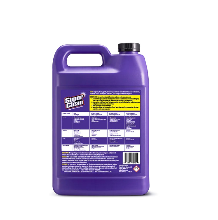 Super Clean Tough Task Cleaner-Degreaser 1 Gallon 2days Ship