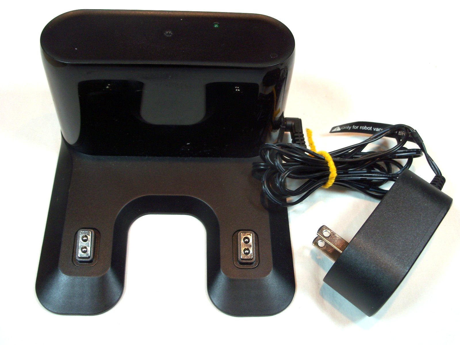 BR151 Robot Vacuum Charging Dock/Base with Power Adapter, Black