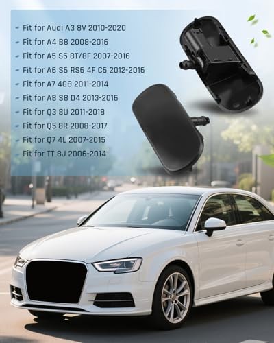 Windshield Washer Nozzles Fit for Audi A3 A4 A5 A6 A7 A8 Q3 Q5 Q7 TT,