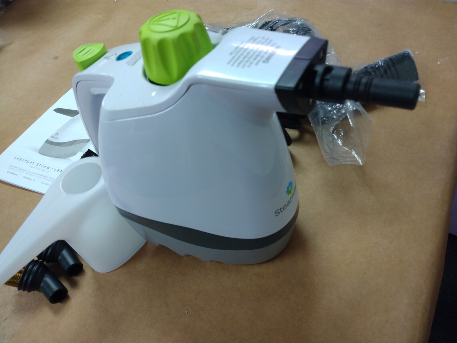 Steamfast SF-210 Handheld Portable Steam Cleaner, 8 Minutes of Continuous Steam