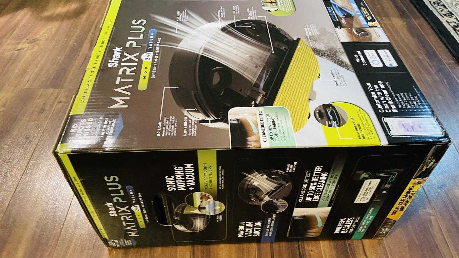 Shark AI Ultra 2in1 Robot Vacuum & Mop – Black (RV2610WA) Brand New