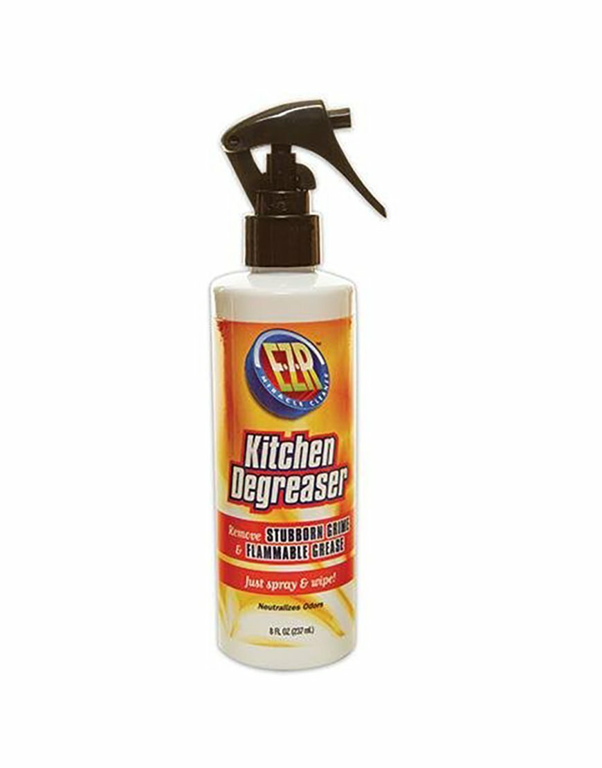 EZR Kitchen Degreaser neutralizes odors with Sprayer 8floz