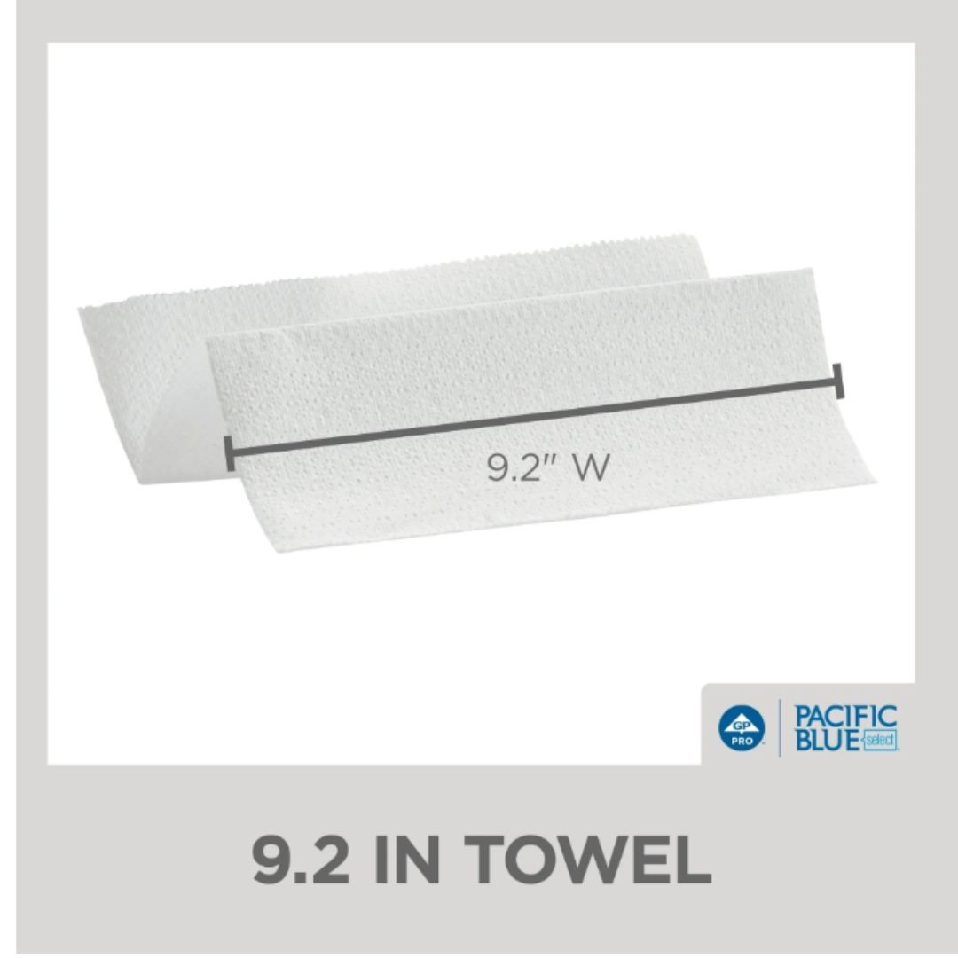 Pacific Blue Select® Multifold Premium 2-Ply C-Fold Paper Towels by GP PRO New