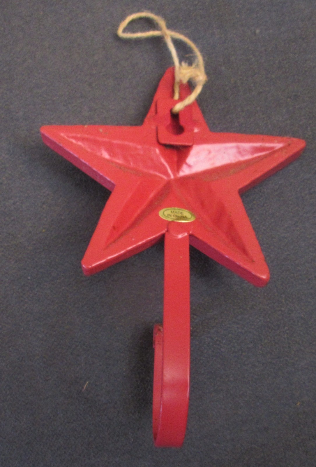 Red Star Wall Hook – Metal