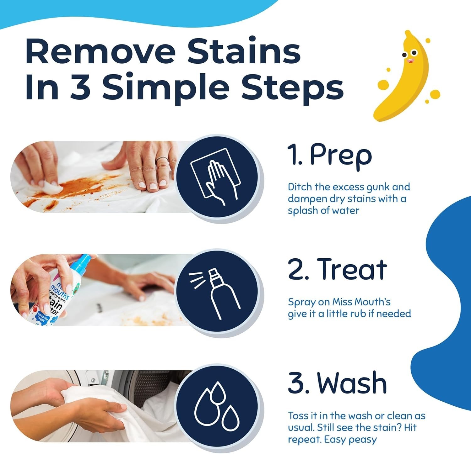 Quick & Powerful 4oz Stain Remover for Baby Clothes – EPA Safer Choice Certified
