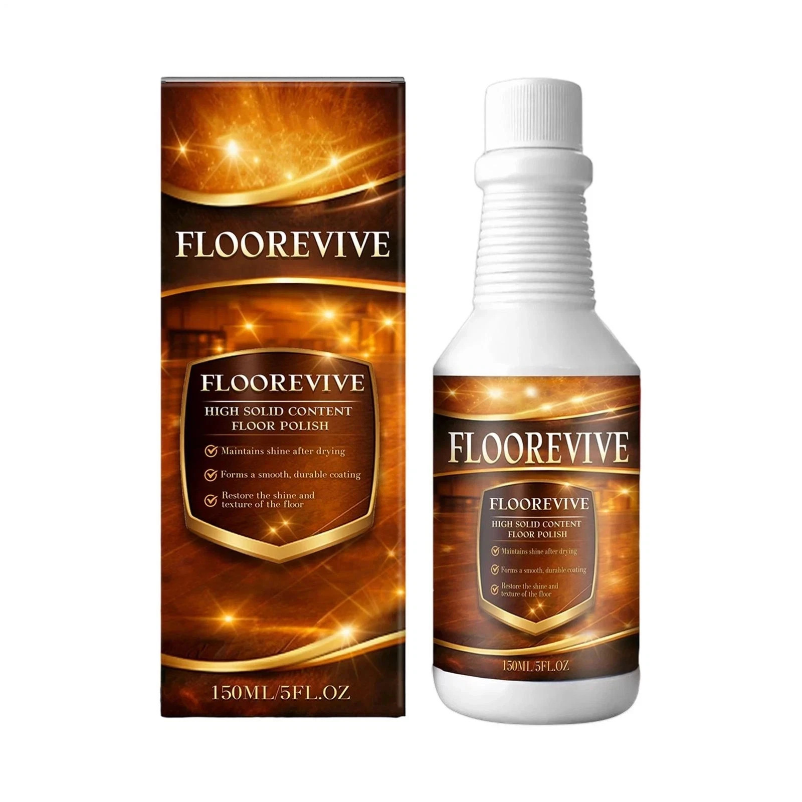 Floorevive Wood Floor Restorer & Polish – Revitalize & Shine (150ml)