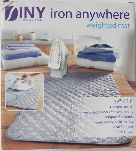 Quilted Magnetic Ironing Mat Iron Anywhere Portable Ironing Pad Ironing Board