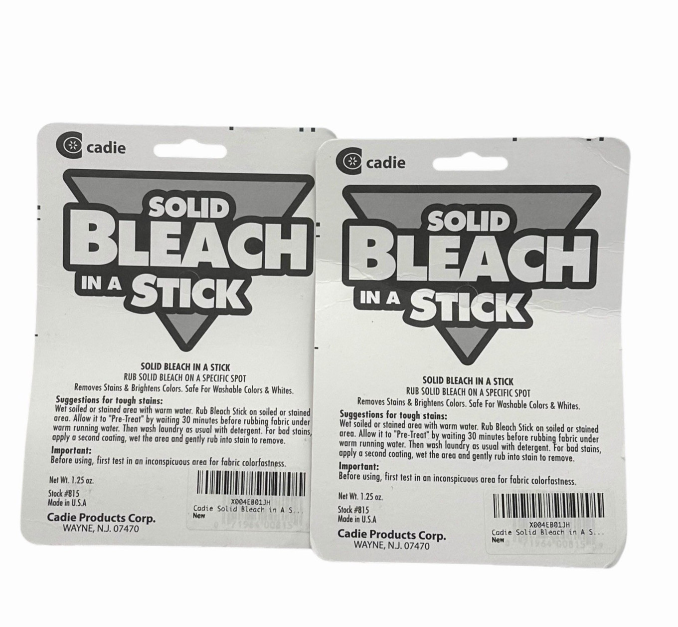 Cadie Solid Bleach in a Stick (2 Pack!!)