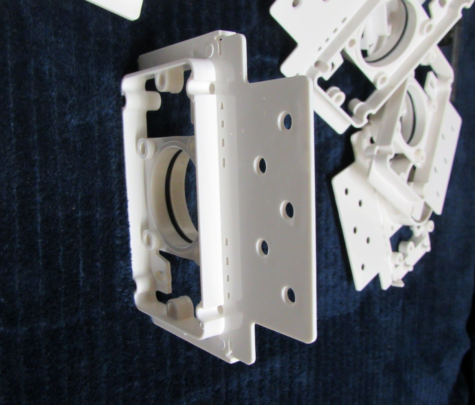 Inlet Mounting Plate 2″ Central Vacuum PVC Rough-in