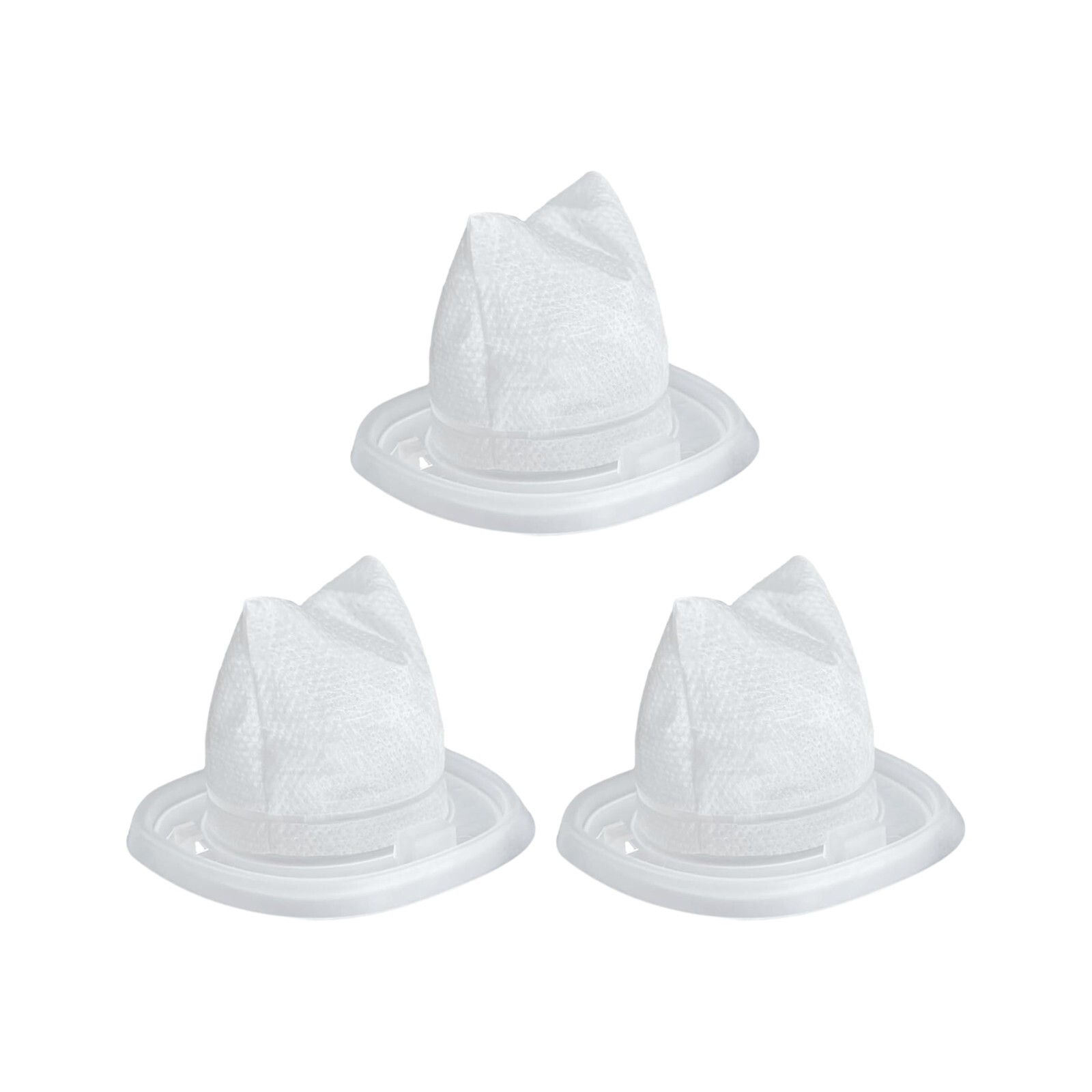 Nispira HNVCF10 Replacement Filter for BLACK+DECKER Handheld Vacuum, 3 Packs