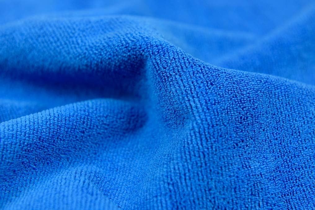 All-Purpose 16×16 Inch Microfiber Towels – Luxurious 340 GSM Car Cleaning 6 Pack