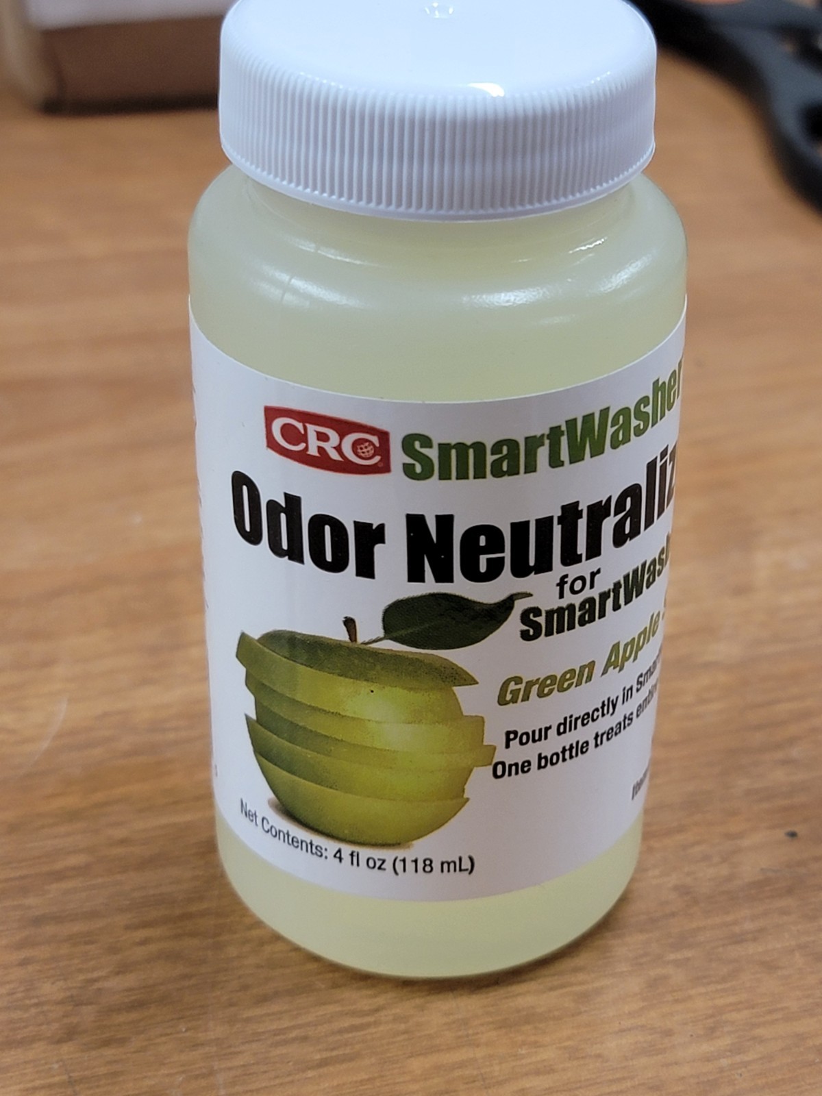 CRC 14132 Smartwasher Odor Neutralizer, Green Apple Scent, 4oz.