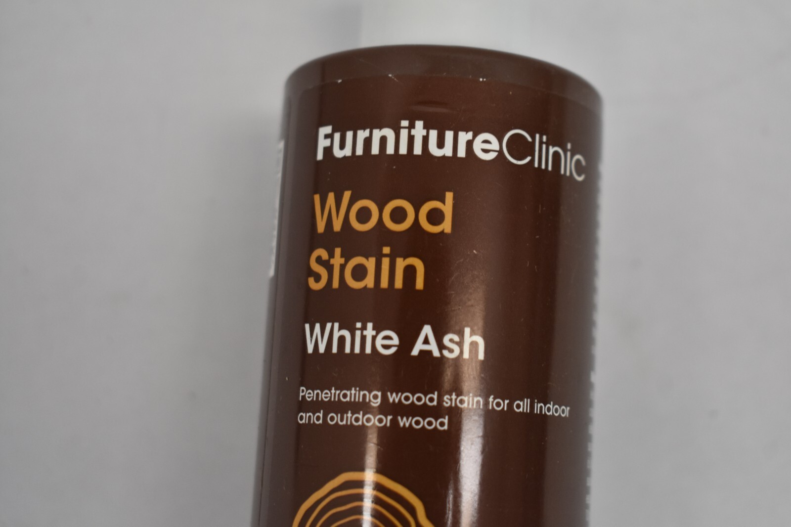 Furniture Clinic Wood Stain White Ash 8.5oz Bottle Low Odor Non Toxic Fast Dry