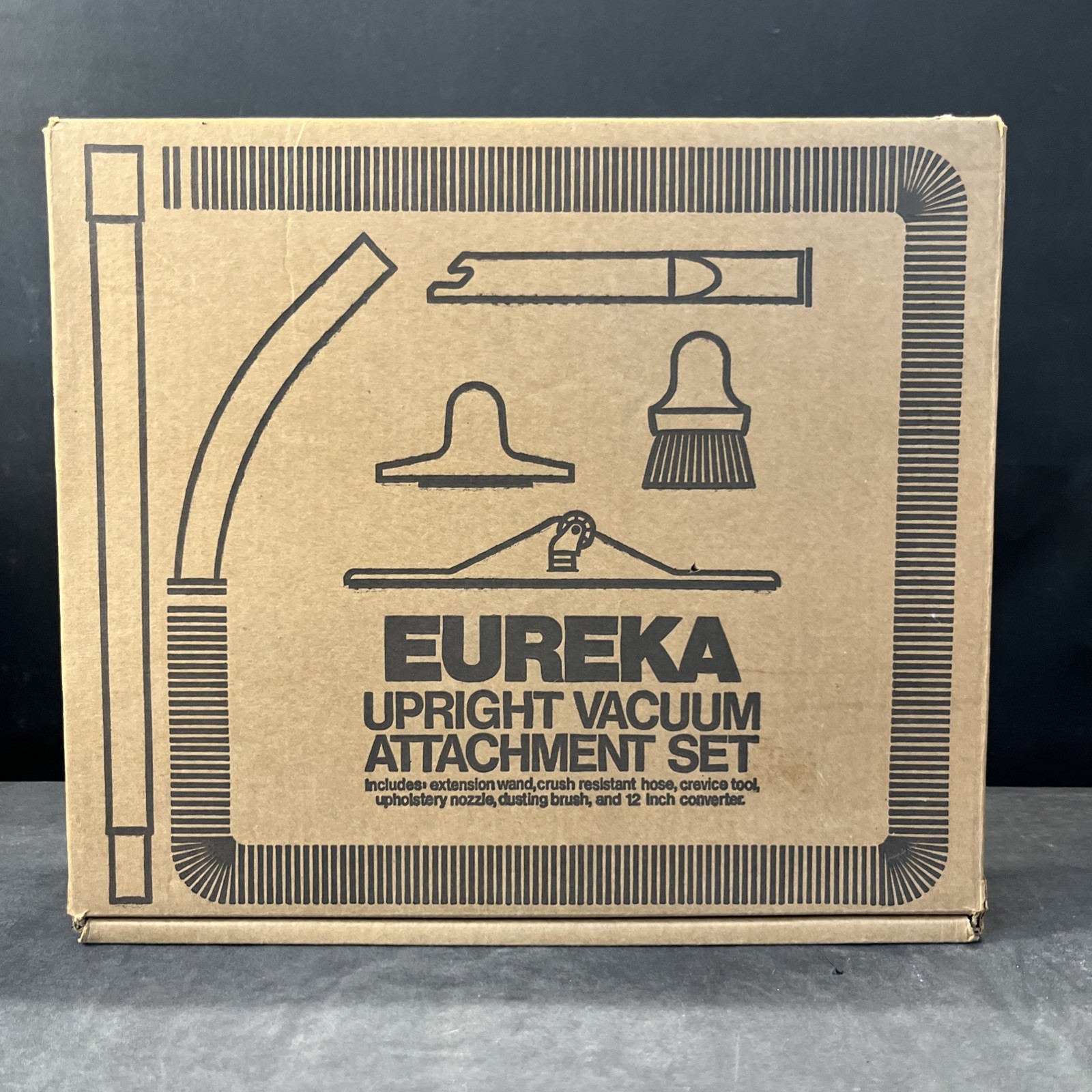 Eureka Upright Vacuum Attachment Set Model 60 Type E Unused New In Original Box